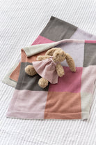 Personalised Baby Blanket - Patchwork Lilac - Nana Huchy