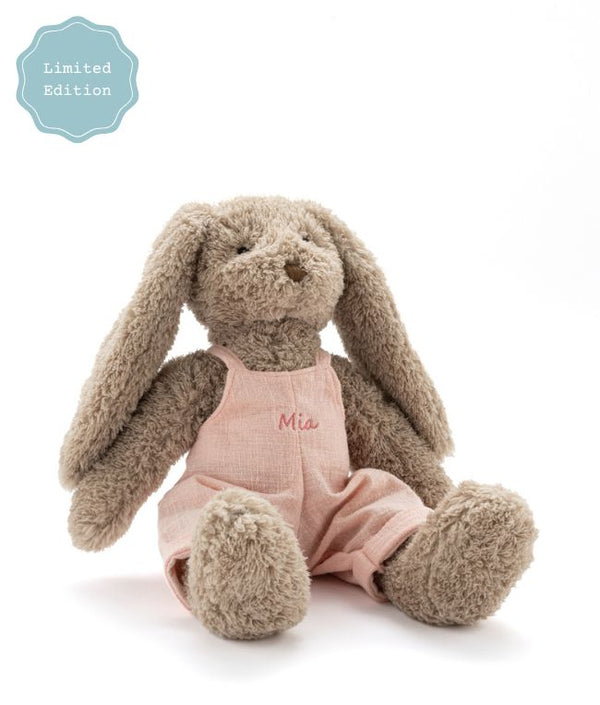 Personalised  Bunny - Mr Honey Bunny Baby Pink - Nana Huchy