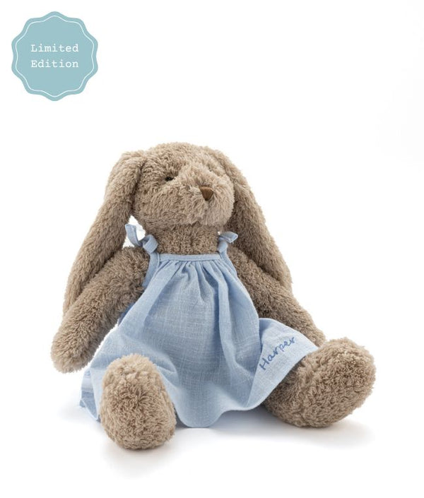 Personalised  Bunny - Mrs Honey Bunny Baby Blue - Nana Huchy