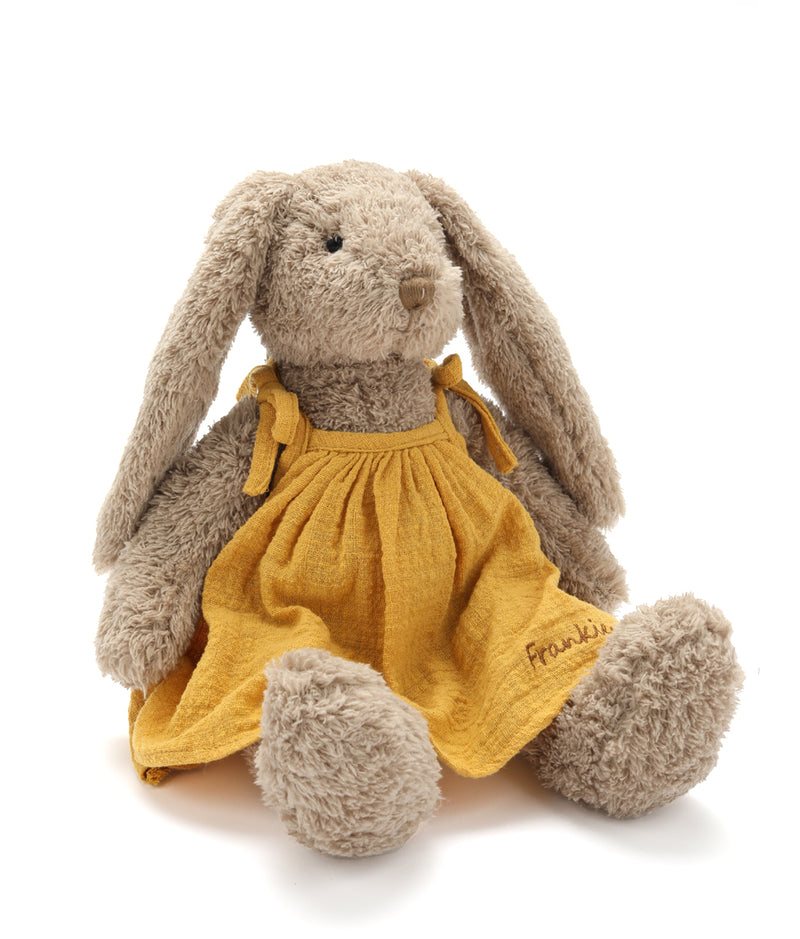 Personalised Bunny - Mrs Honey Bunny Mustard - Nana Huchy