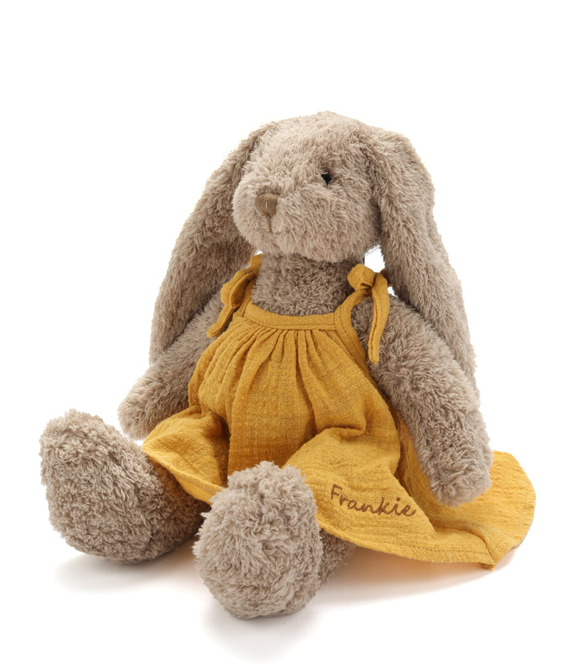 Personalised Bunny - Mrs Honey Bunny Mustard - Nana Huchy