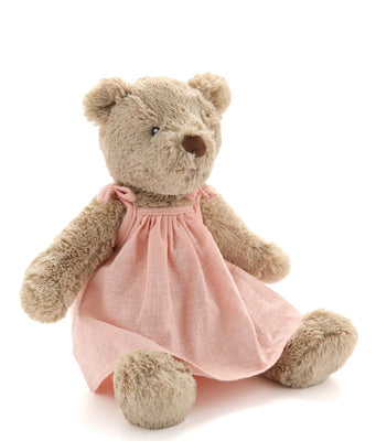 Personalised Honey Bear Dress - Baby Pink - Nana Huchy