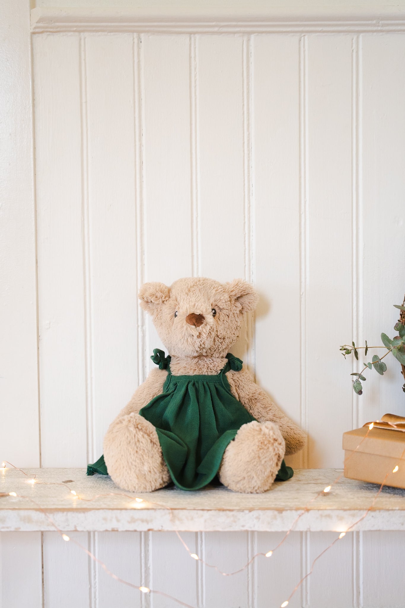 Personalised Honey Bear Dress - Green - Nana Huchy