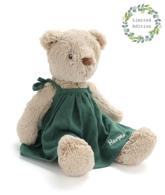 Personalised Honey Bear Dress - Green - Nana Huchy