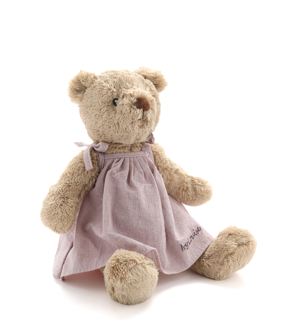 Personalised Honey Bear Dress - Lilac - Nana Huchy