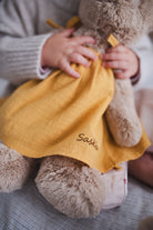 Personalised Honey Bear Dress - Mustard - Nana Huchy