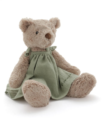 Personalised Honey Bear Dress - Sage - Nana Huchy