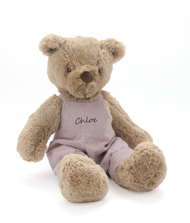 Personalised Honey Bear Lilac - Nana Huchy