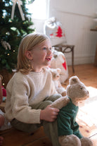 Personalised Honey Bear Overalls - Green - Nana Huchy