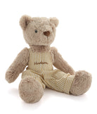 Personalised Honey Bear Overalls - Mustard Stripe - NanaHuchy