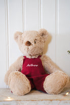 Personalised Honey Bear Overalls - Red - Nana Huchy