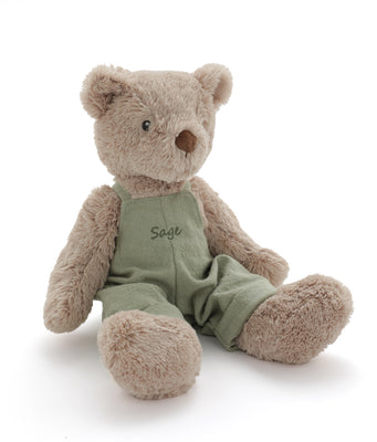 Personalised Honey Bear Overalls - Sage - Nana Huchy