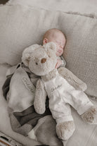 Personalised Honey Bear Overalls - White - Nana Huchy
