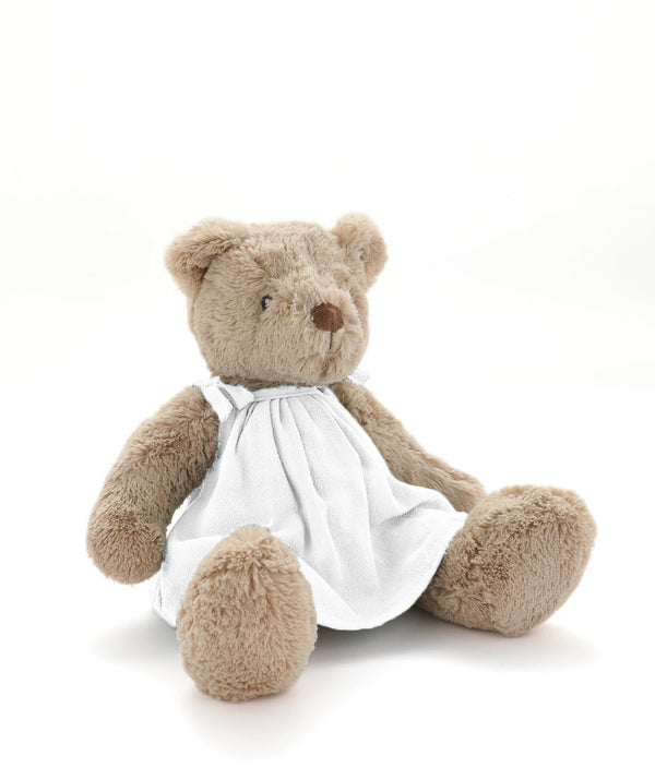 Personalised Honey Bear - White Dress - Nana Huchy