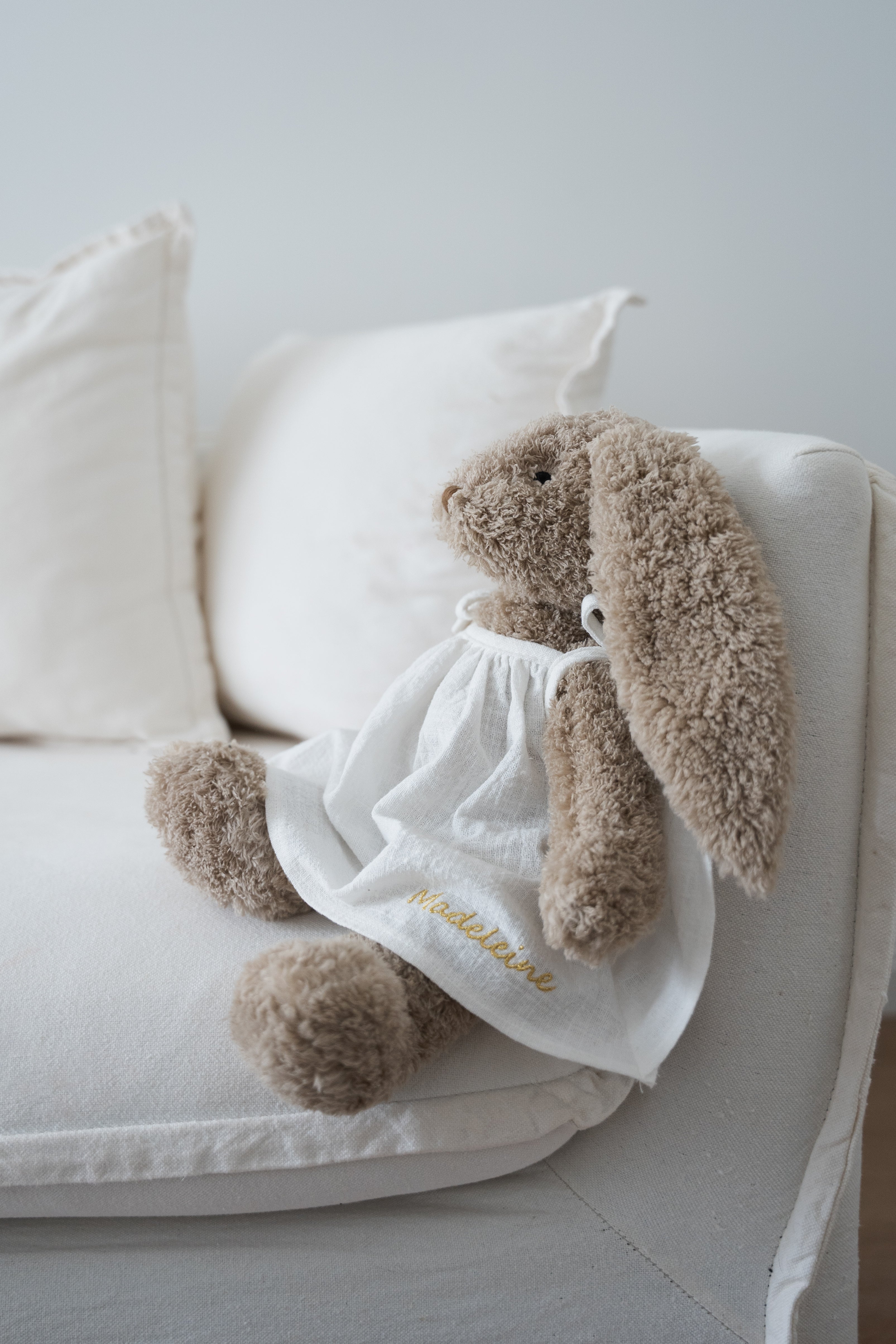 Personalised Honey Bunny Dress - Xmas White - Nana Huchy