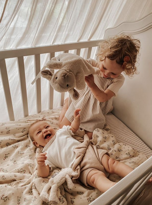 Personalised Newborn Blue Sheep Bundle - Nana Huchy