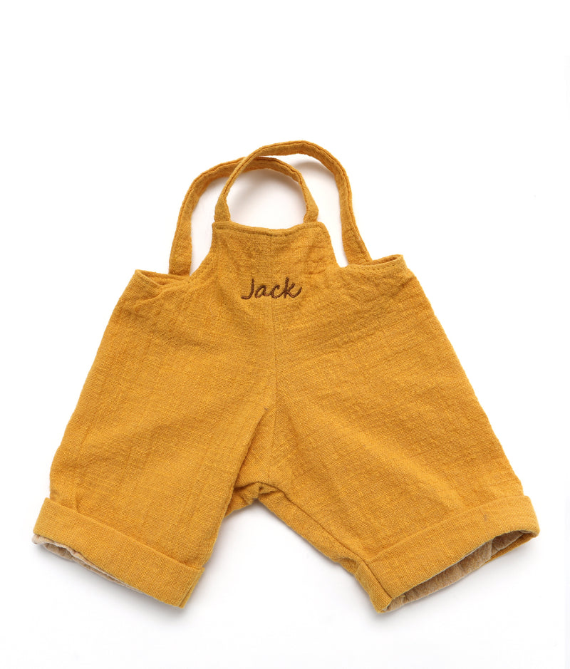 Personalised Overalls - Mustard - Nana Huchy