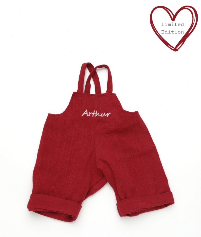 Personalised Overalls - Red - Nana Huchy