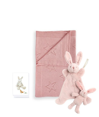 Personalised Pink Newborn Pixie Bunny Bundle - Nana Huchy