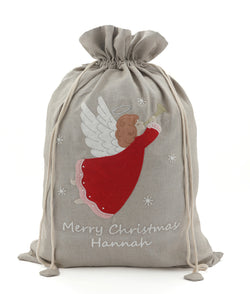 Personalised Santa Sack - Angel - NanaHuchy