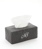 Personalised Tissue Box Cover Large - Charcoal - Nana Huchy