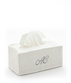 Personalised Tissue Box Cover Large - White - Nana Huchy