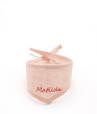 Personalised Toy Bandana - Baby Pink - NanaHuchy