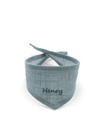 Personalised Toy Bandana - Blue - NanaHuchy