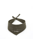 Personalised Toy Bandana - Olive Green - NanaHuchy