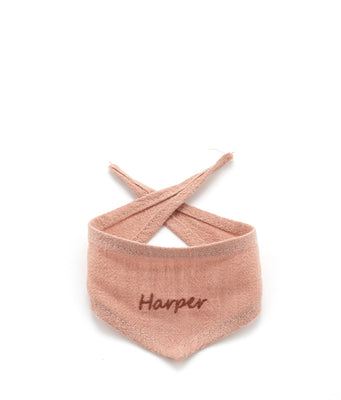 Personalised Toy Bandana - Pink - NanaHuchy
