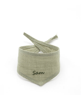 Personalised Toy Bandana - Sage - NanaHuchy