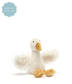 Snowy the Goose Rattle - Nana Huchy