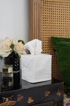 Tissue Box Cover Sml-White - Nana Huchy