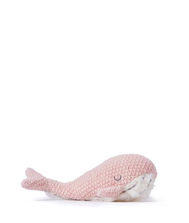 Wanda Whale Rattle-Pink - Nana Huchy