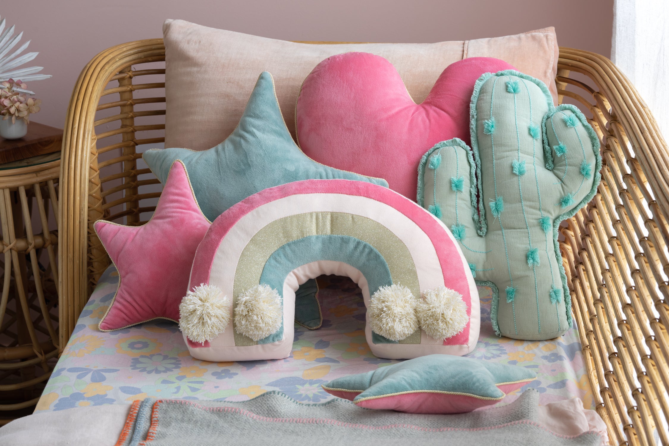 Wish With all Your Heart Cushions - Nana Huchy