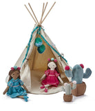 Woodstock Wigwam Doll's Teepee-Aqua - Nana Huchy
